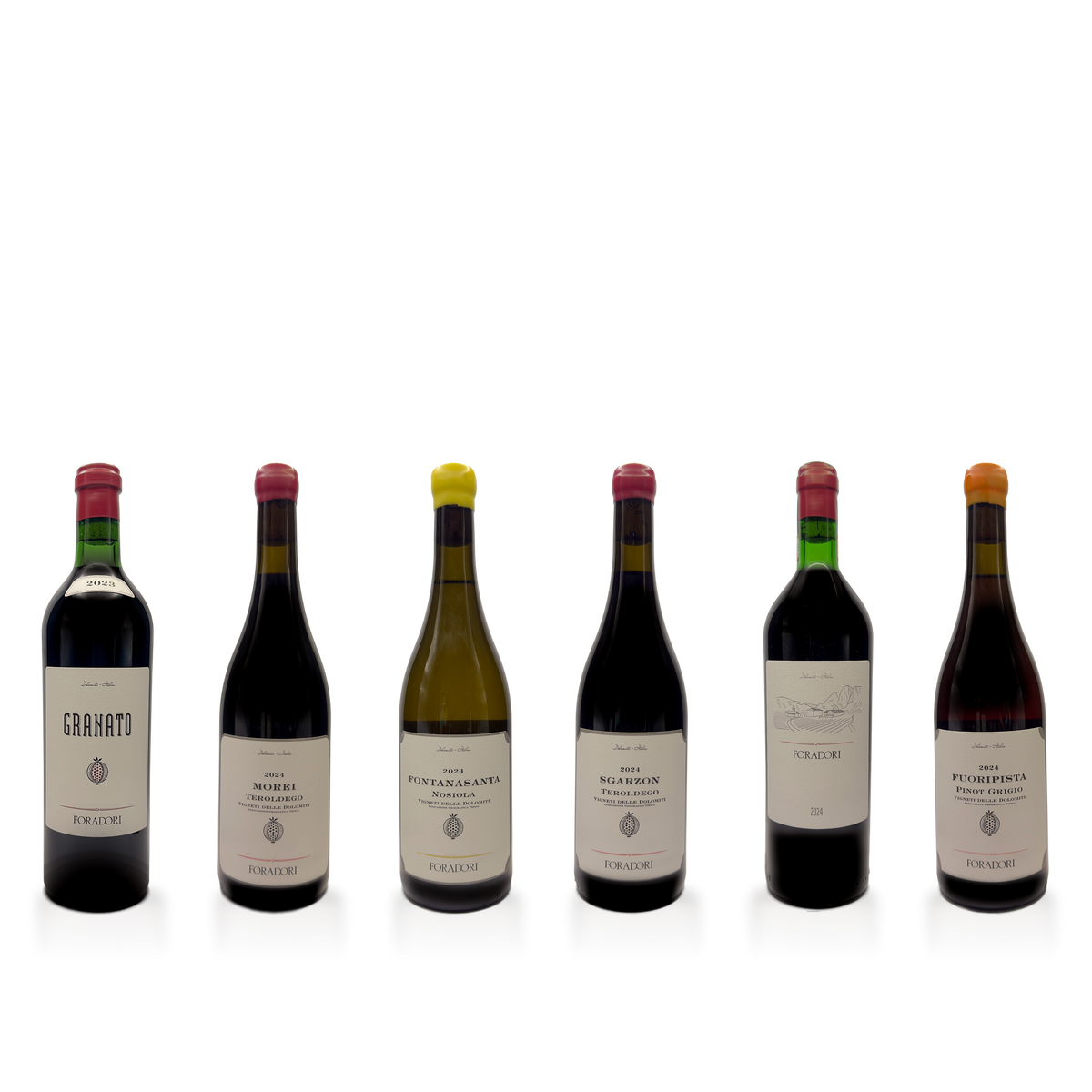 Foradori Six bottle collection: Trentino, Teroldego & Tinajas