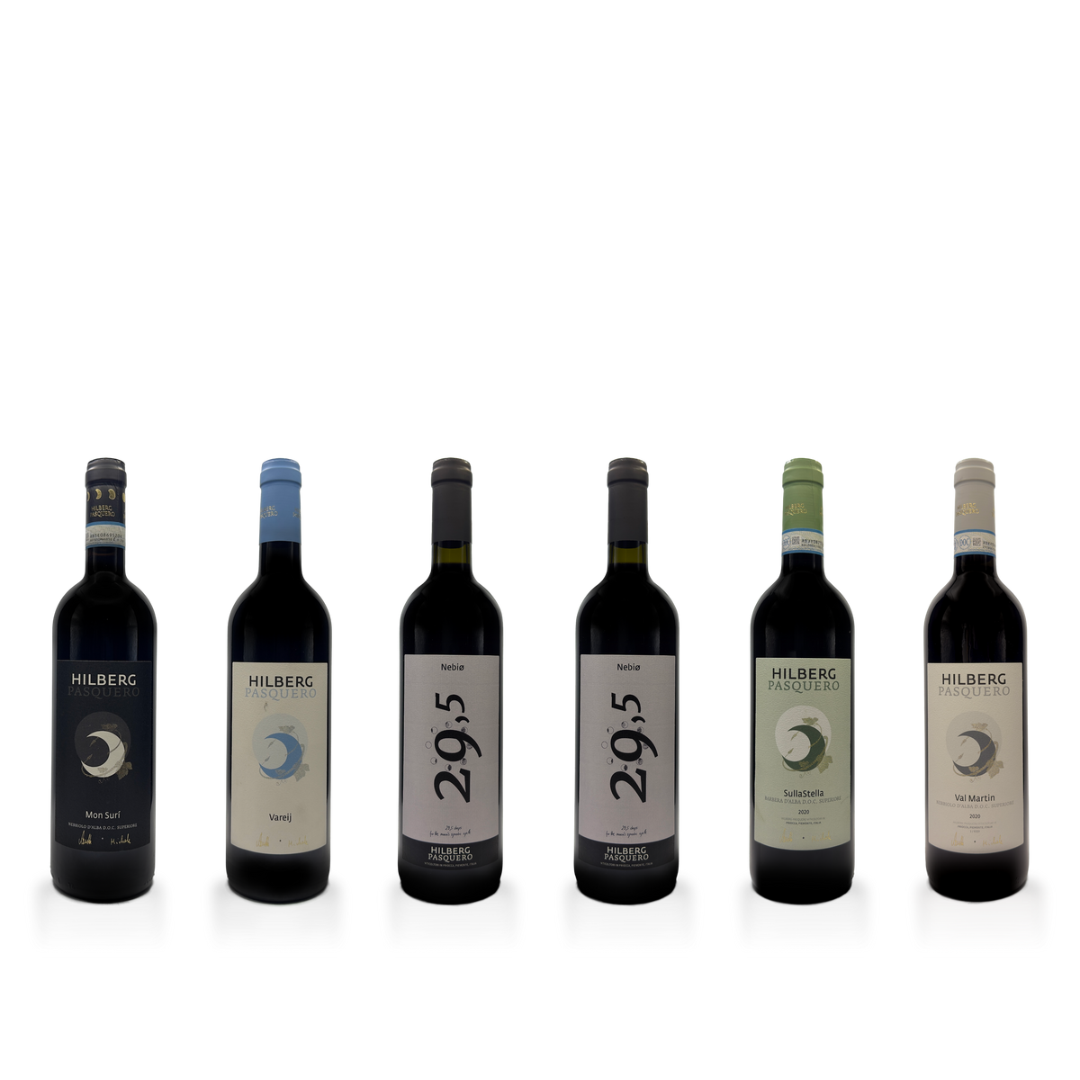 Hilberg-Pasquero Six bottle collection: A Piemonte family table