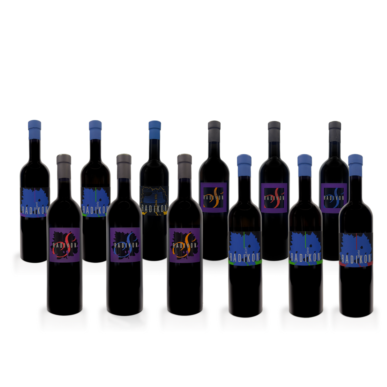 Radikon Twelve bottle collection: A Library of Oslavia