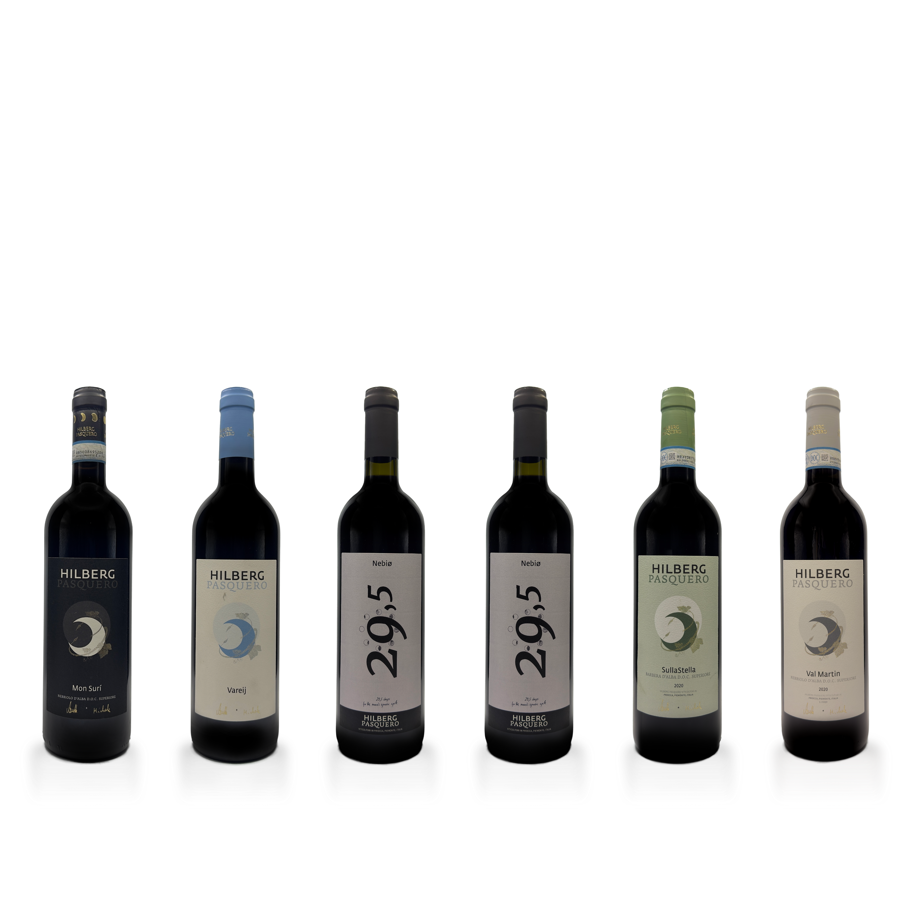Hilberg-Pasquero Six bottle collection: A Piemonte family table